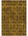 Addison Rugs Panel Chocolate Washable Indoor-Outdoor Rug