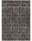 Addison Rugs Panel Grey Washable Indoor-Outdoor Rug