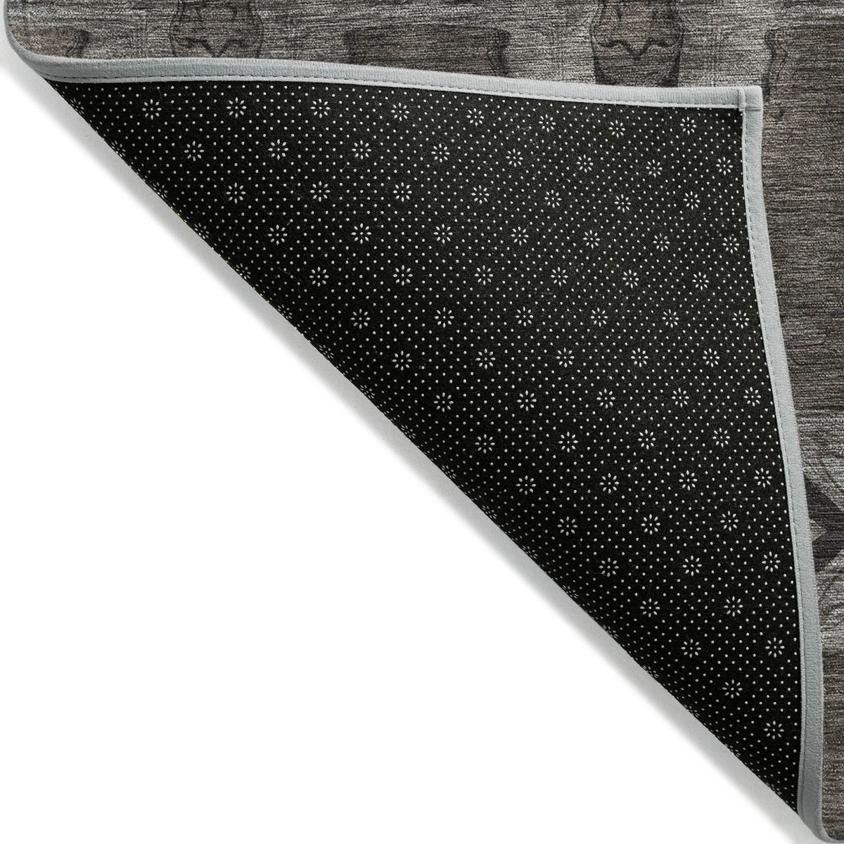 Addison Rugs Panel Grey Washable Indoor-Outdoor Rug