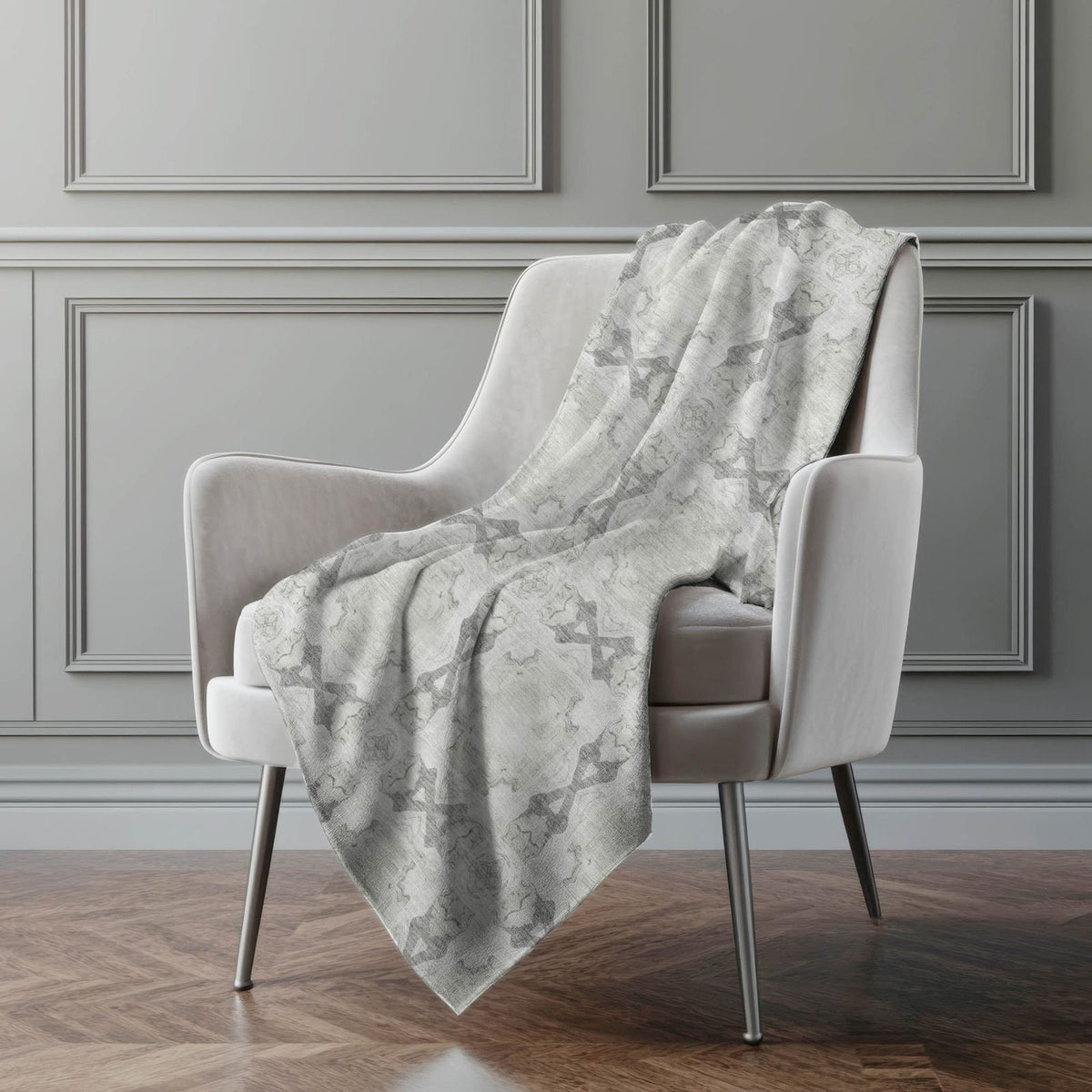 Addison Rugs Panel Ivory Washable Indoor-Outdoor Rug