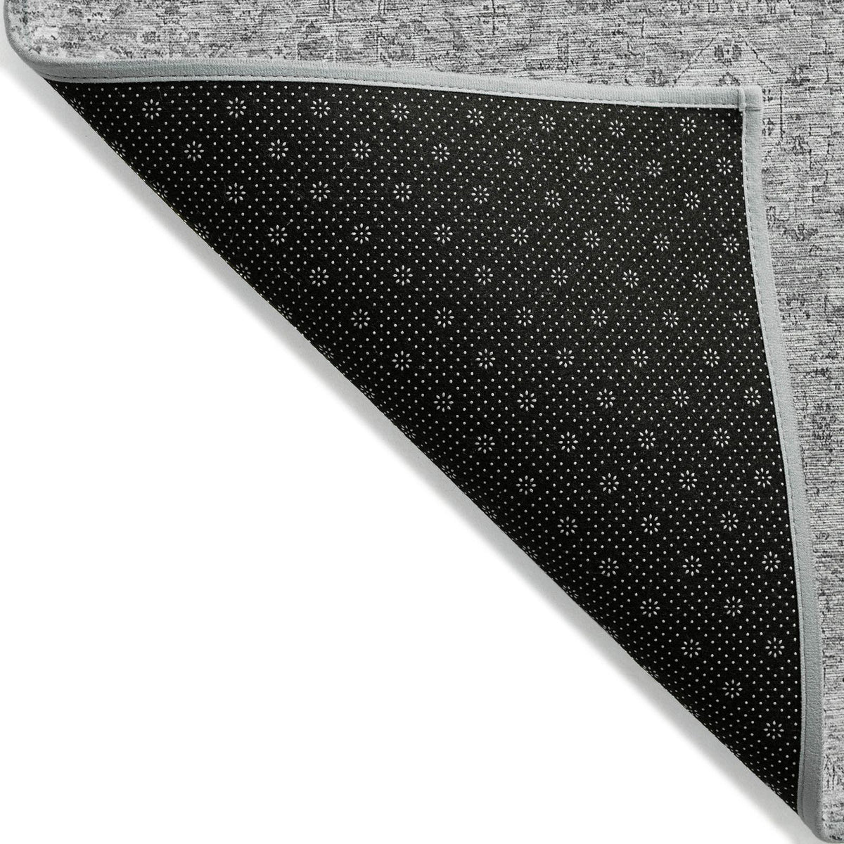 Addison Rugs Parallel Bands Grey Washable Indoor-Outdoor Rug