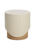 Patras End Table Concrete For Outdoors - LOOMLAN - SUNPAN - Outdoor Side Tables