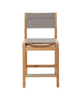 HiTeak Pearl Teak Outdoor Counter Height Stool