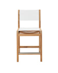 HiTeak Pearl Teak Outdoor Counter Height Stool