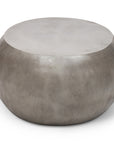 Pebble Fiber Reinforced Concrete Oval Coffee Table