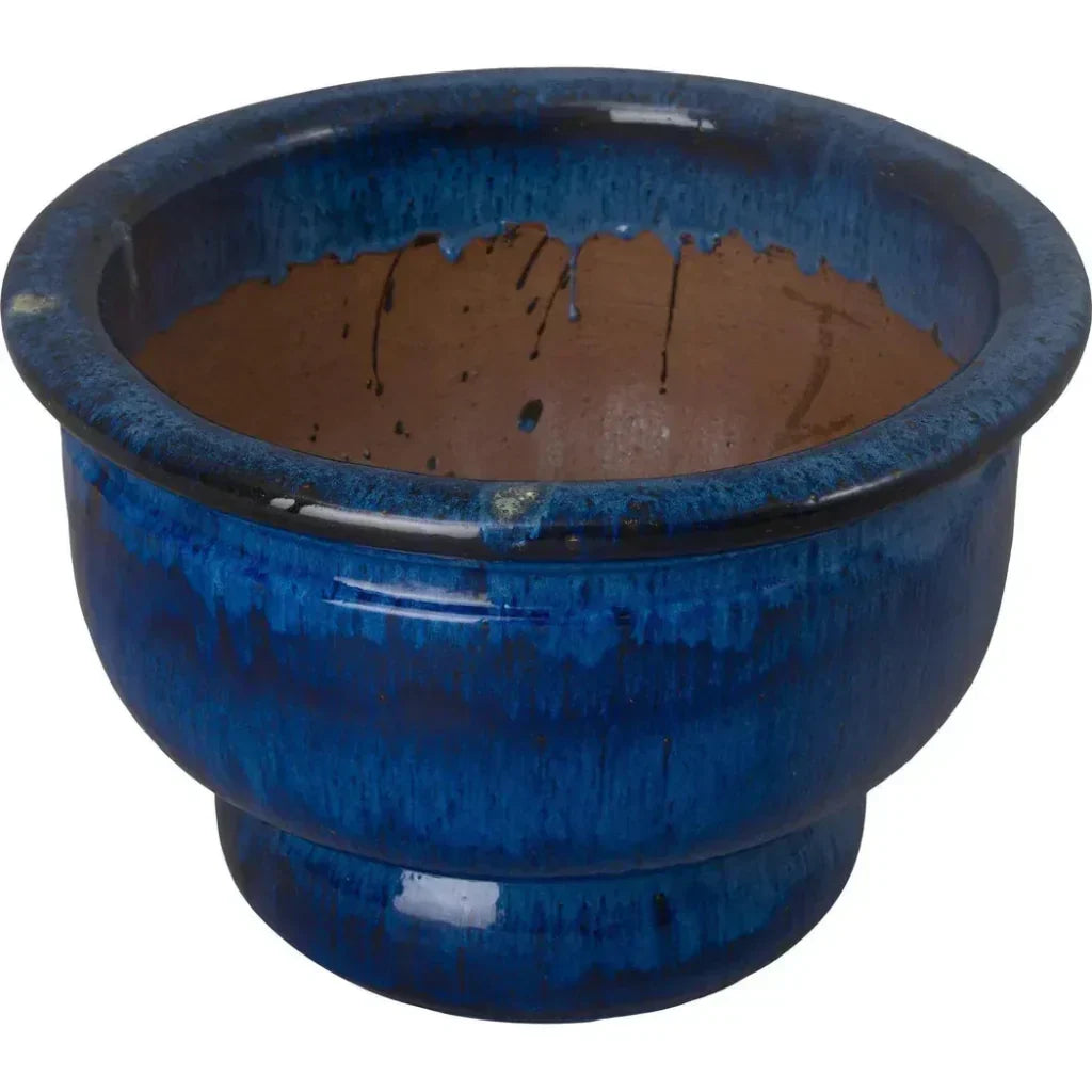 Emissary Pedestal Bowl Looked Outdoor Planter