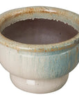 Emissary Pedestal Bowl Looked Outdoor Planter