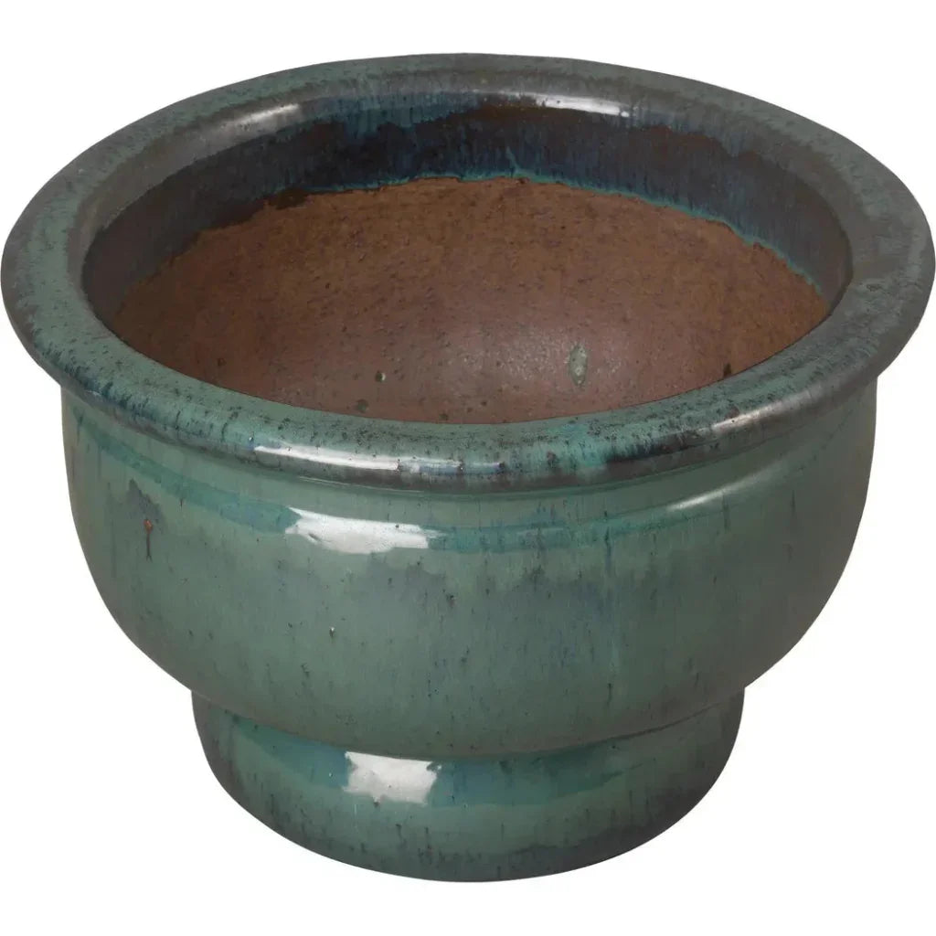 Emissary Pedestal Bowl Looked Outdoor Planter