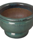 Emissary Pedestal Bowl Looked Outdoor Planter