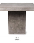 Phil Counter Table - Slate Grey Outdoor Counter Table