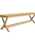 Picnic 3-Person Teak Outdoor Bench