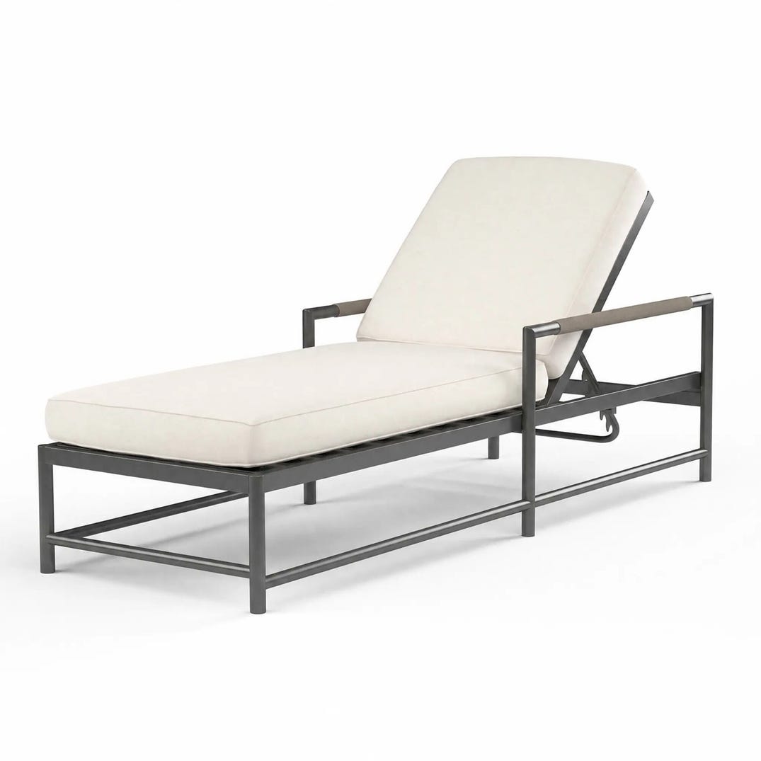 Sunset West Pietra Adjustable Backrest Outdoor Chaise