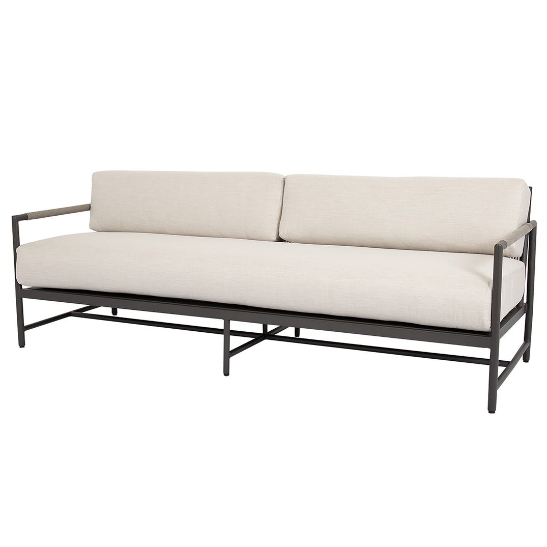 Sunset West Pietra Modern Sunbrella Comfort Outdoor Couch
