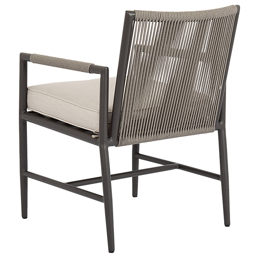 Sunset West Pietra Sunbrella Outdoor Dining Arm Chair 2PC
