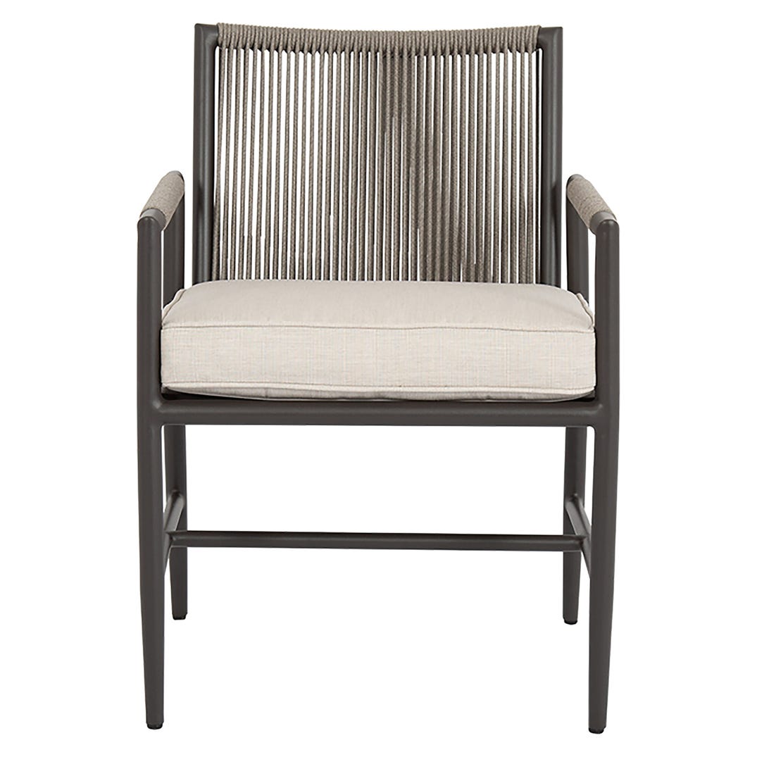 Sunset West Pietra Sunbrella Outdoor Dining Arm Chair 2PC