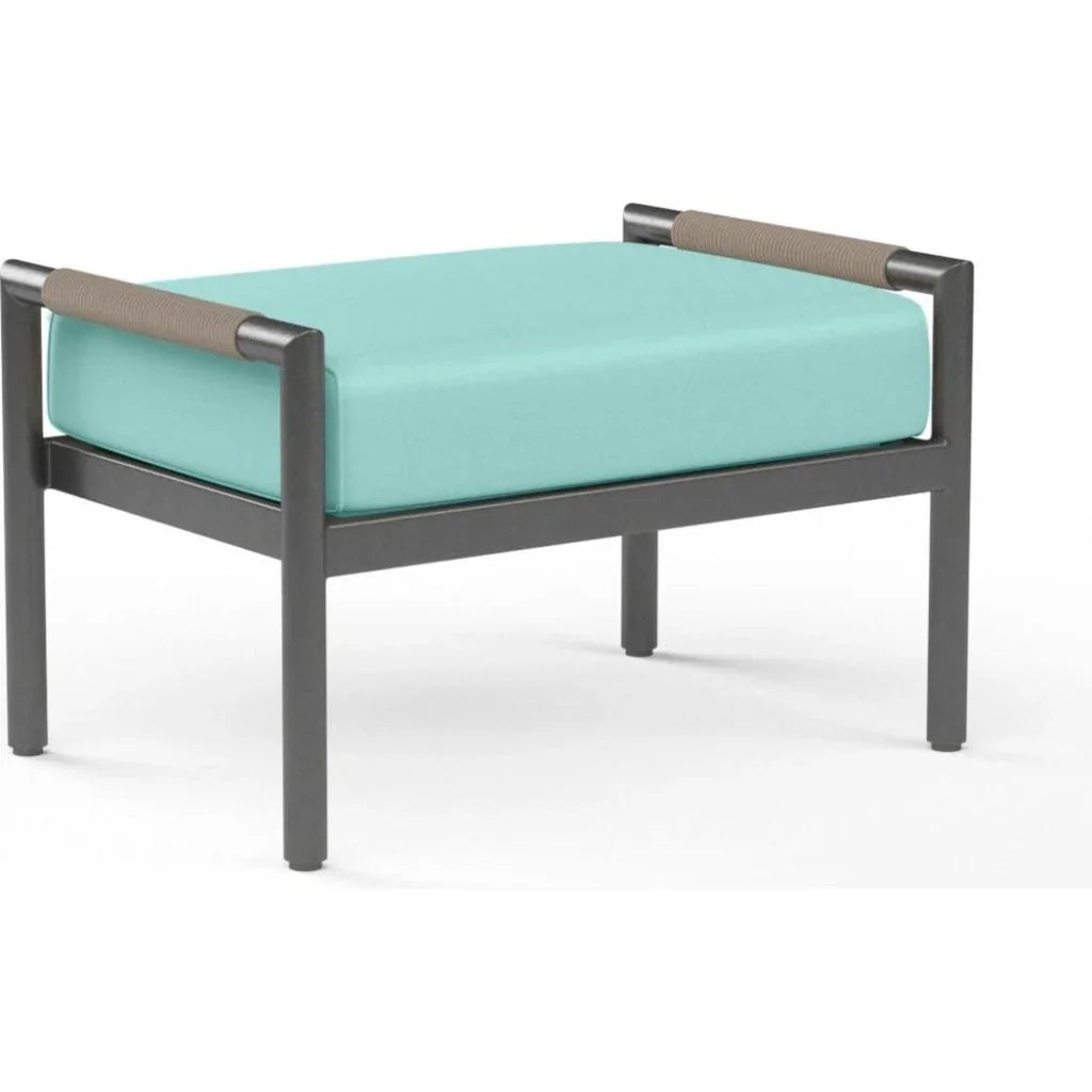 Sunset West Pietra Sunbrella Outdoor Ottoman