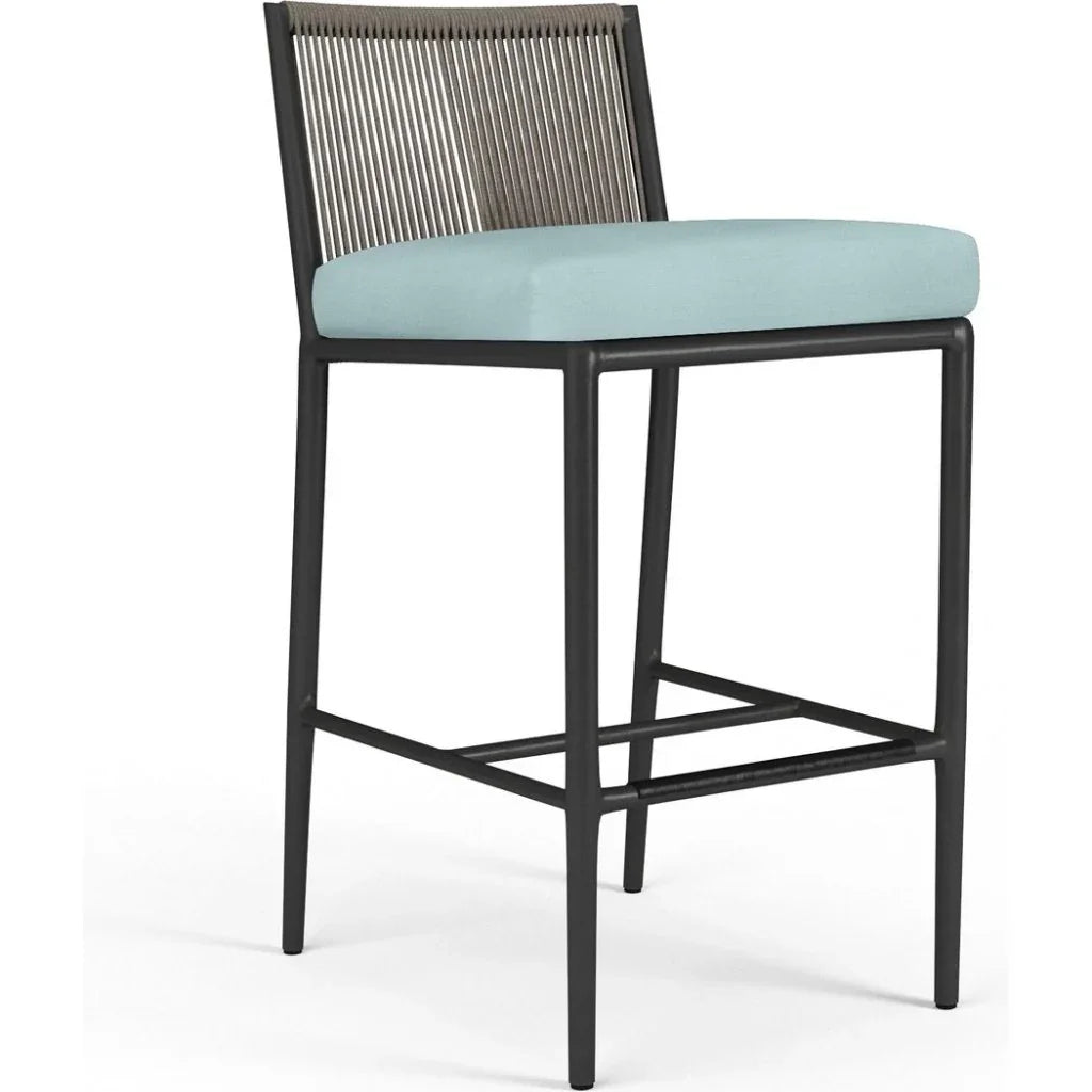 Sunset West Pietra Weather-Resistant Patio Counter Stool