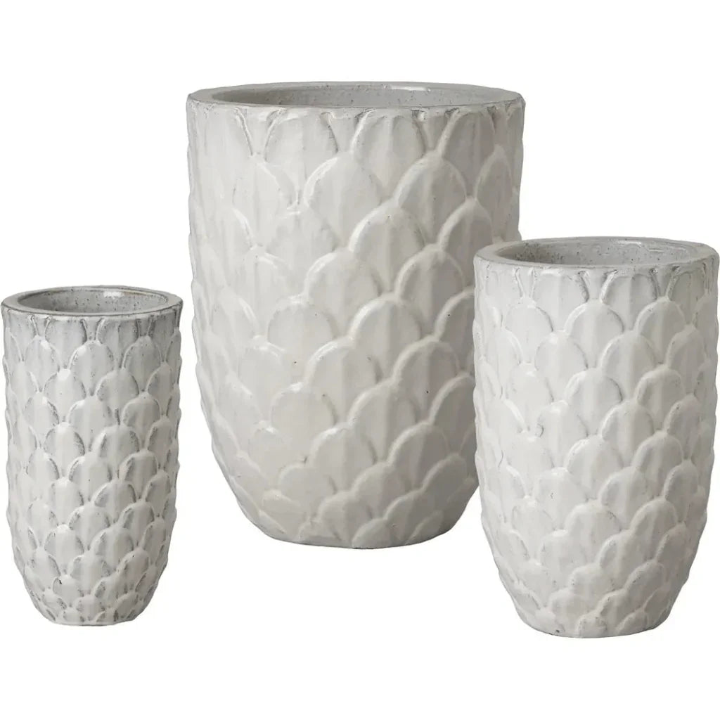 Emissary Pinecone Ceramic Planter