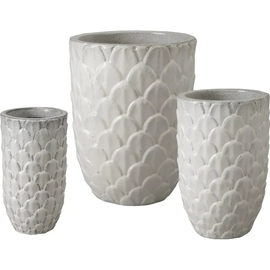 Emissary Pinecone Ceramic Planter