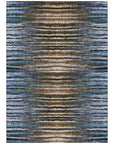 Addison Rugs Pixel Weave Blue Washable Indoor-Outdoor Rug