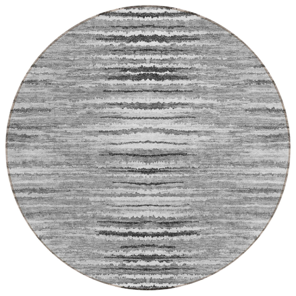 Addison Rugs Pixel Weave Grey Washable Indoor-Outdoor Rug