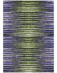 Addison Rugs Pixel Weave Purple Washable Indoor-Outdoor Rug