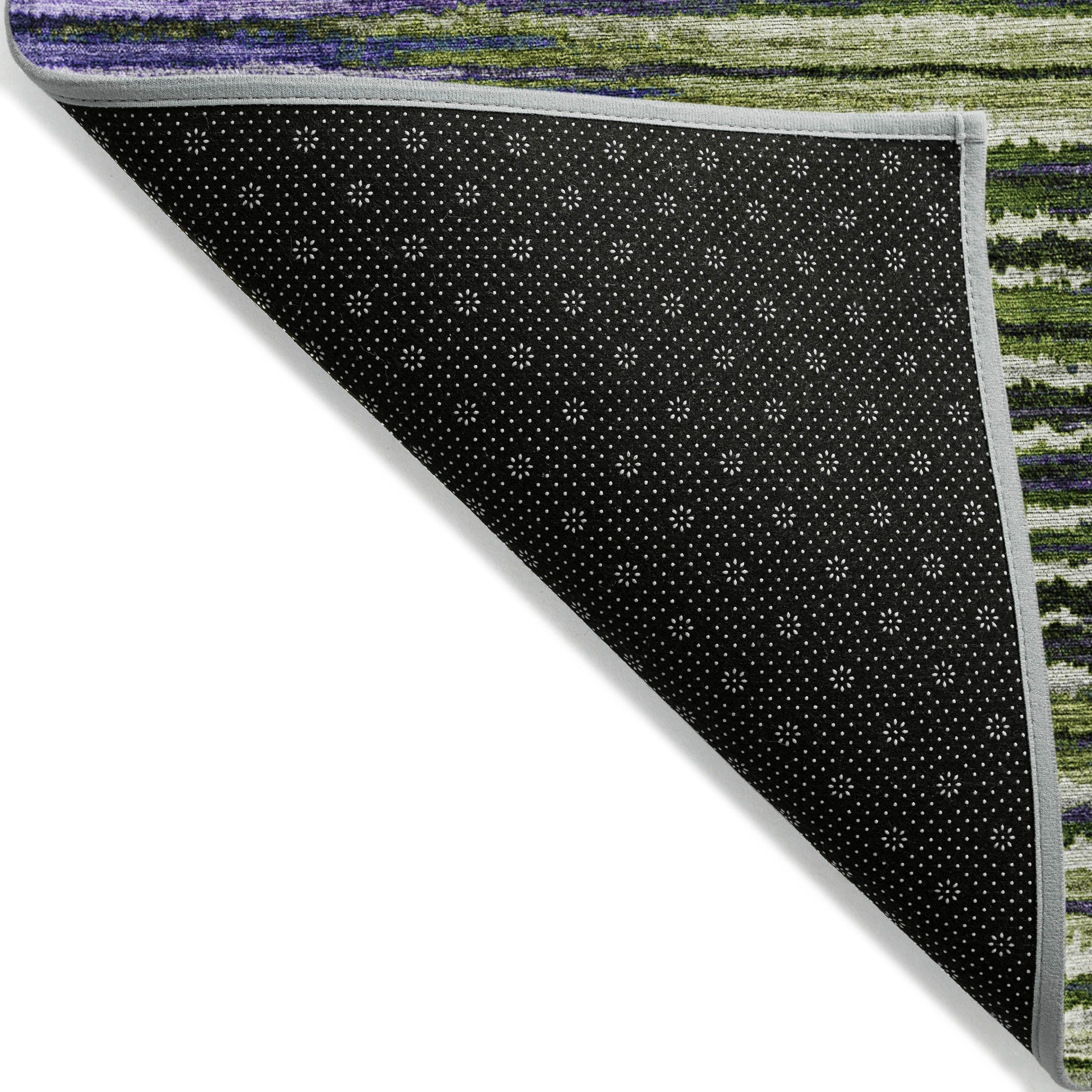 Addison Rugs Pixel Weave Purple Washable Indoor-Outdoor Rug