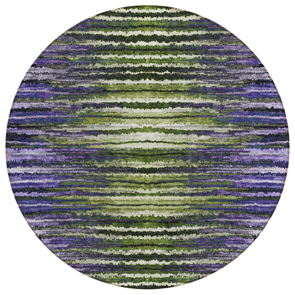 Addison Rugs Pixel Weave Purple Washable Indoor-Outdoor Rug
