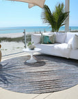 Addison Rugs Pixel Weave Sky Washable Indoor-Outdoor Rug