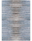 Addison Rugs Pixel Weave Sky Washable Indoor-Outdoor Rug