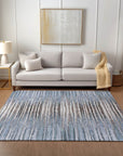 Addison Rugs Pixel Weave Sky Washable Indoor-Outdoor Rug
