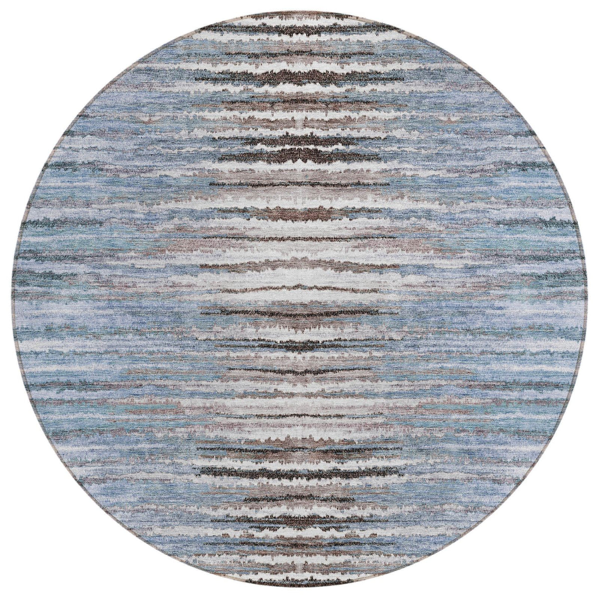 Addison Rugs Pixel Weave Sky Washable Indoor-Outdoor Rug