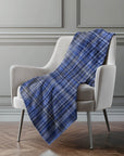 Addison Rugs Plaid Blue Washable Indoor-Outdoor Rug