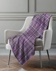 Addison Rugs Plaid Purple Washable Indoor-Outdoor Rug