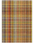 Addison Rugs Plaid Paprika Washable Indoor-Outdoor Rug