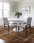 Addison Rugs Plaid Terracotta Washable Indoor-Outdoor Rug