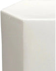 Jamie Young Porto Ceramic Hexagon Outdoor Side Table