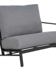 Castelle Prism Sectional Sofa With Firepit Table Set 6PC