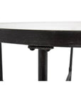 Sunset West Provence Iron Round Outdoor Bistro Table 2PC