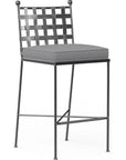 Sunset West Provence Sunbrella Outdoor Bar Stool 2PC