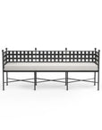 Provence Sunbrella Outdoor Bench-Outdoor Benches-Sunset West-LOOMLAN