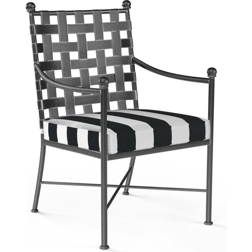 Sunset West Provence Sunbrella Outdoor Dining Chair 2PC