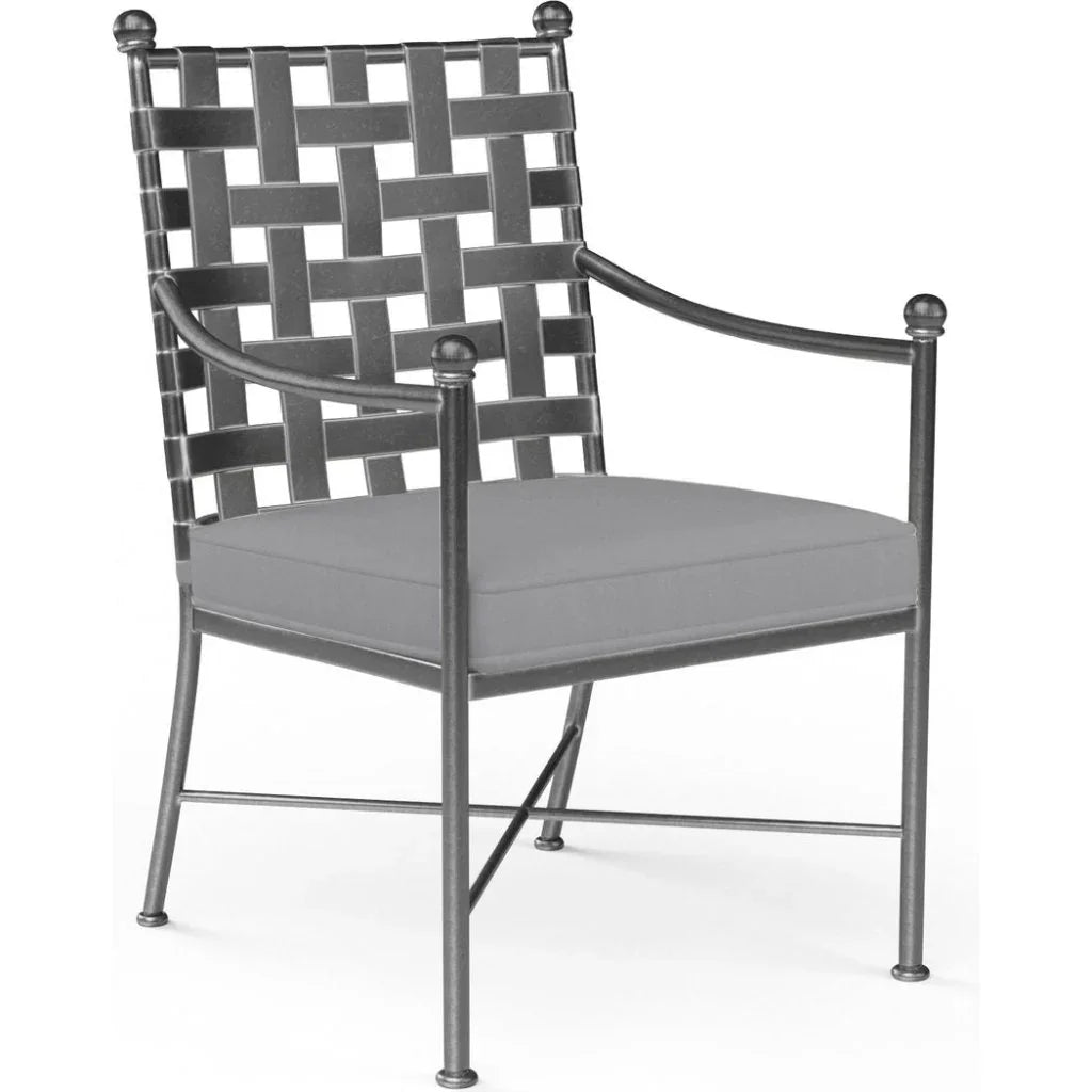 Sunset West Provence Sunbrella Outdoor Dining Chair 2PC