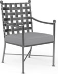 Sunset West Provence Sunbrella Outdoor Dining Chair 2PC