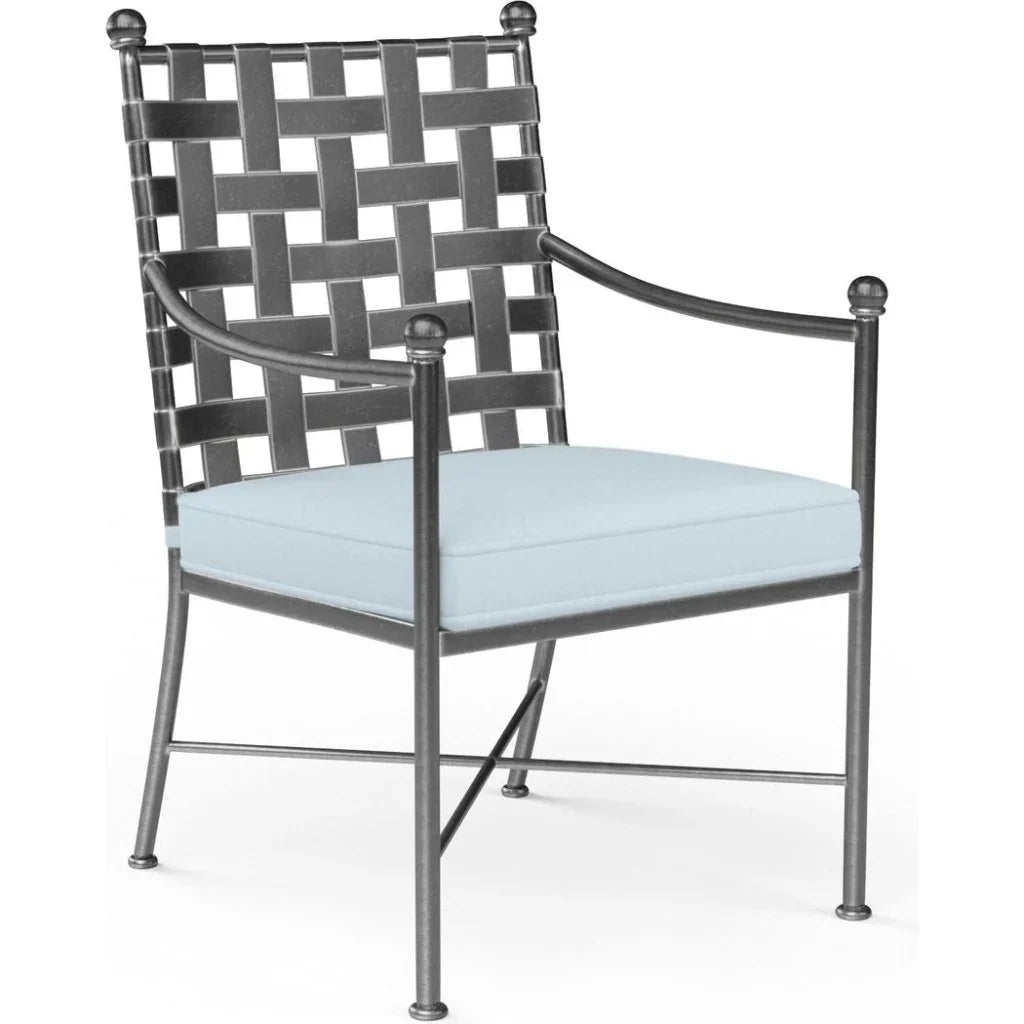 Sunset West Provence Sunbrella Outdoor Dining Chair 2PC