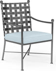 Sunset West Provence Sunbrella Outdoor Dining Chair 2PC
