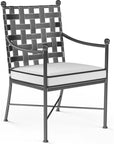 Sunset West Provence Sunbrella Outdoor Dining Chair 2PC