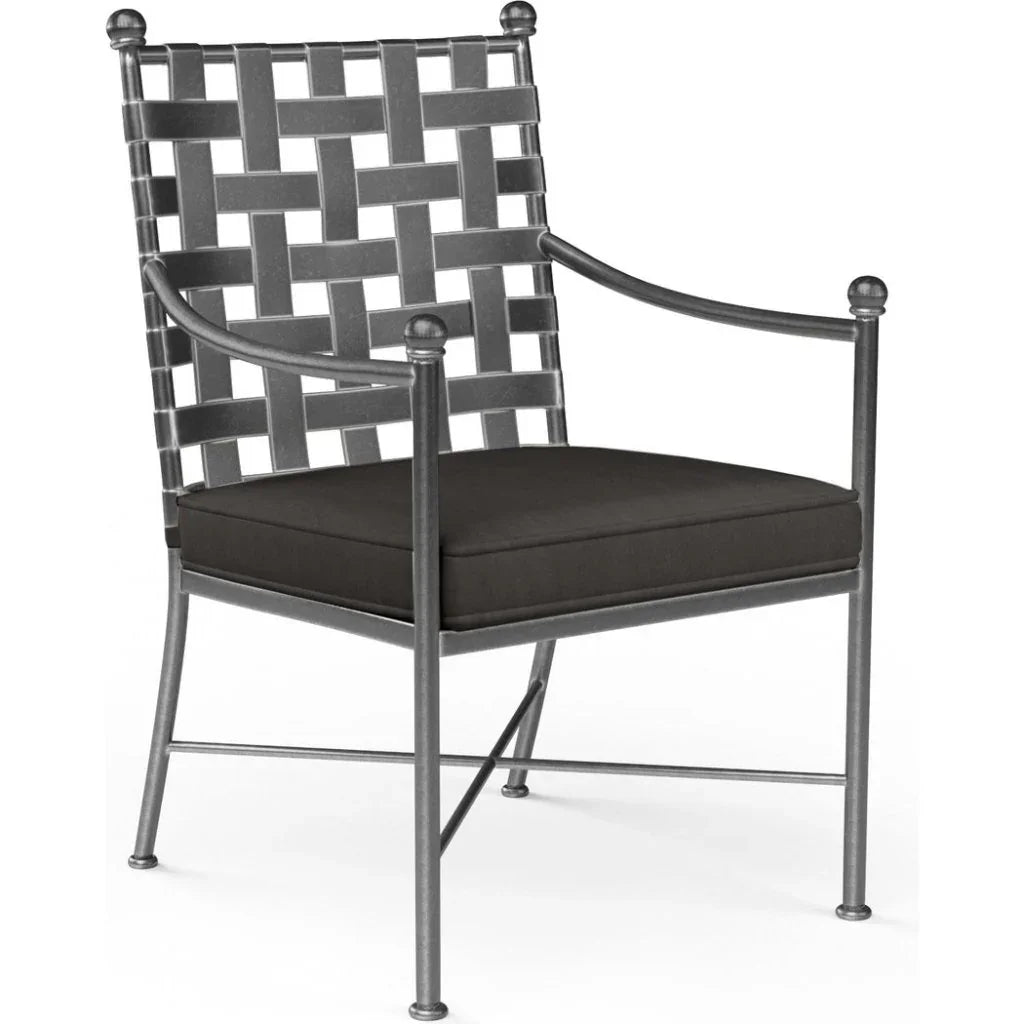 Sunset West Provence Sunbrella Outdoor Dining Chair 2PC