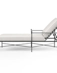 Provence Sunbrella Outdoor Lounge Chaise-Outdoor Chaises-Sunset West-LOOMLAN