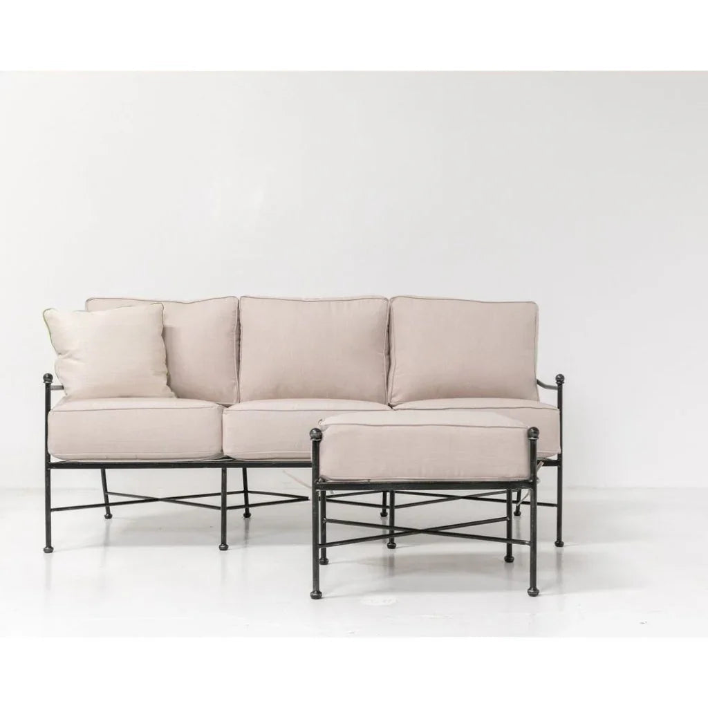 Sunset West Provence Sunbrella Outdoor Ottoman